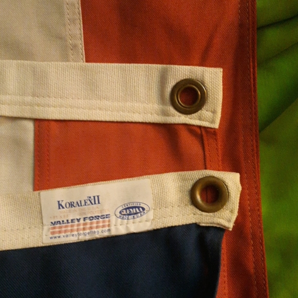 Large Valley Forge used USA flag - Picture 3 of 6